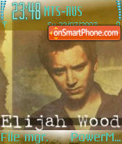 Capture d'écran Elijah Wood thème
