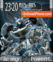Скриншот темы Transformers 04