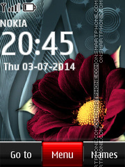 Flowers 03 tema screenshot