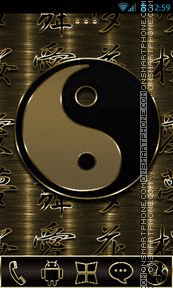 Ying & Yang theme screenshot