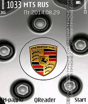 Capture d'écran Wheel-Porsche thème