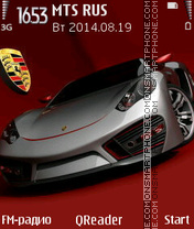 Скриншот темы Porsche