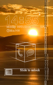 Locker Theme25 tema screenshot