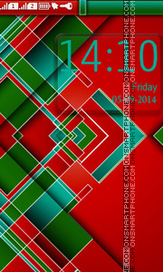 Red Colorful theme screenshot