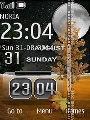 Autumn Live 01 tema screenshot