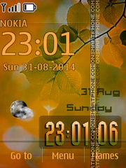 Autumn day 01 tema screenshot