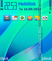 Aqua theme screenshot