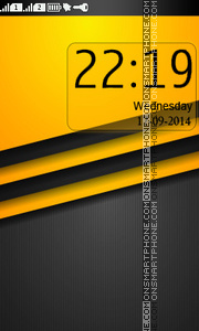 Abstract Background Theme-Screenshot