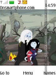 Capture d'écran Adventure Time thème