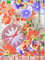 Flowers colors tema screenshot