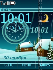 Capture d'écran Winter thème