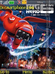 Big Hero 6 Disney tema screenshot