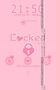Locker Theme58 tema screenshot