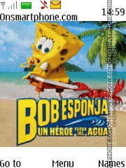 Capture d'écran SpongeBob thème