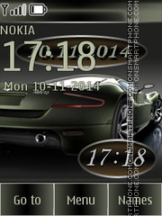 Capture d'écran Aston Martin 19 thème