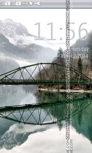 Capture d'écran Mountain River thème