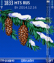 Winter Prize tema screenshot