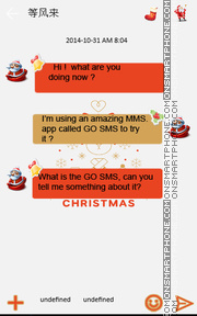 Merry Christmas Theme-Screenshot