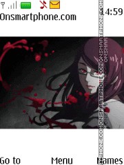 Tokyo Ghoul Rize theme screenshot