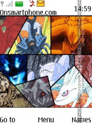Capture d'écran Naruto Bijuus thème