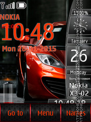 Supercar 02 tema screenshot