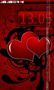 Valentines Day tema screenshot