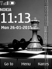 Chess 09 es el tema de pantalla