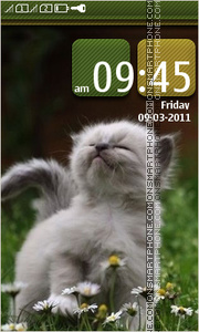 Cute Kitten 08 theme screenshot
