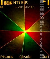 Laser Show theme screenshot