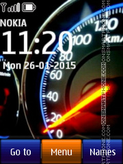 Speed themes for Nokia X2-01
