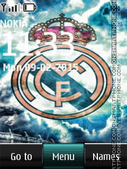 Capture d'écran Real Madrid 2039 thème