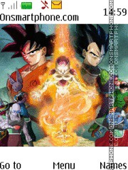 Dragon Ball Z Fukkatsu no F theme screenshot