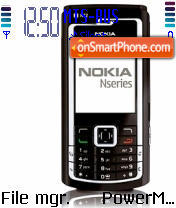 Capture d'écran Nokian N72 thème