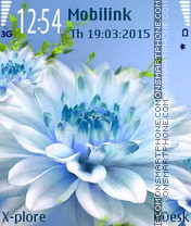 Cool Flower theme screenshot