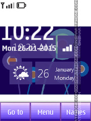 Windows 8 Digital 02 es el tema de pantalla
