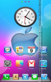 iPhone Style theme screenshot