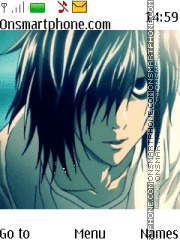 Скриншот темы Death Note L