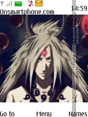 Naruto Madara Rykudou theme screenshot