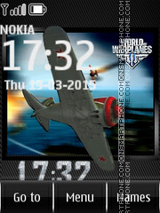 World of Warplanes 01 theme screenshot