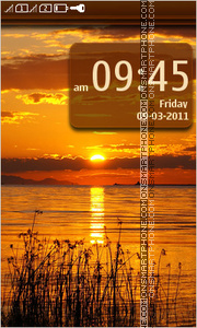 Sunset 30 theme screenshot