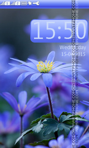 Nice Flower tema screenshot