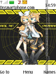Rin & Len Kagamine theme screenshot