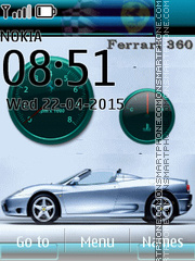 Ferrari Animated 02 tema screenshot