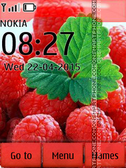 Raspberry 02 theme screenshot