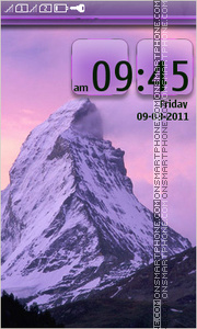 Mountain 03 tema screenshot