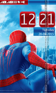 SpiderMan tema screenshot