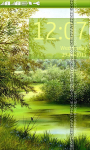 Nature Painting theme screenshot