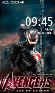 Avengers Age Of Ultron theme screenshot