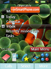 Iphone P990 theme screenshot