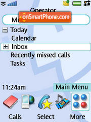 Mobile Phone Art theme screenshot